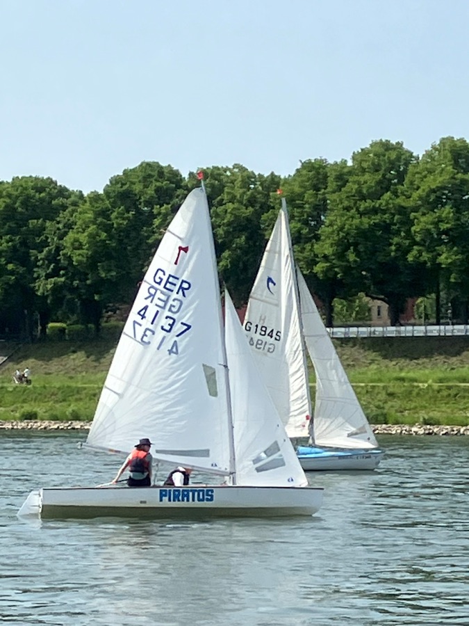 Jugendboot des DSV bei der Rheinwoche 2026